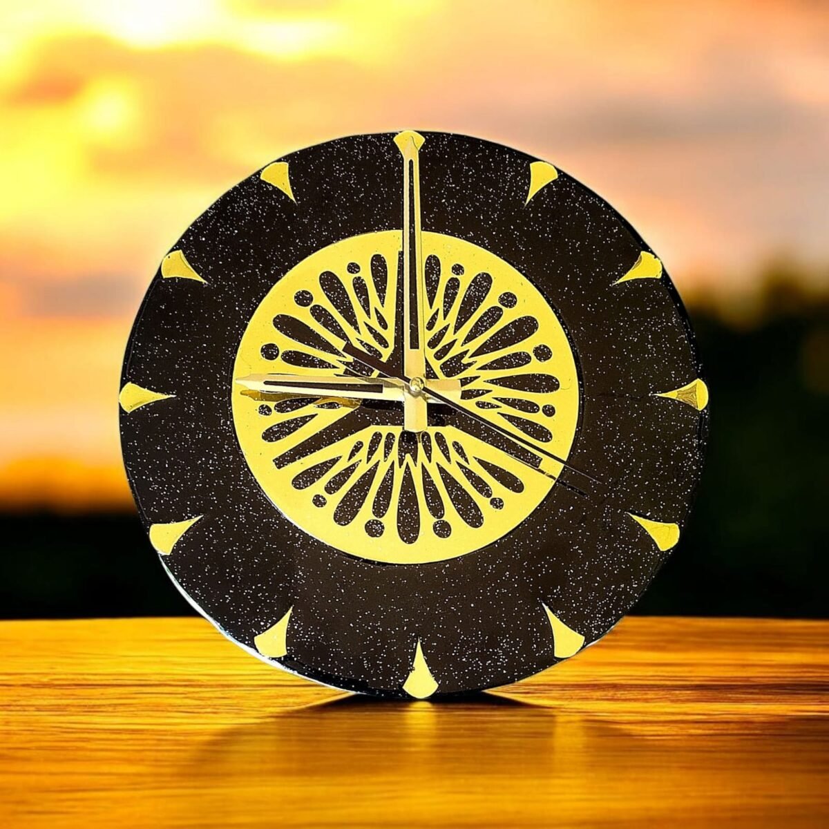 Unique Black Energy Clock