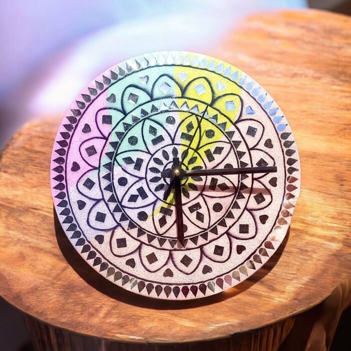 Mandala & Lippan Combo Exclusive Vastu Clock
