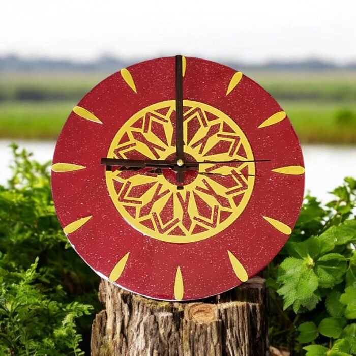 ART-k5.jpeg Red Mindfulness Clock