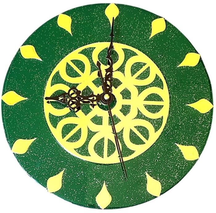 ART1-e1742276403104.jpeg Green Meditational Chakra Clock