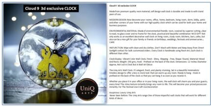 Cloud 9 Love Clock