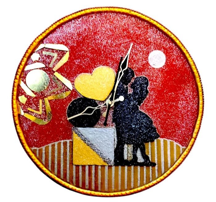 Couple Dancing Love Clock Couple Dancing Love Clock