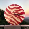 FLOATING-RED-WHITE-SPARKLE5-1.jpg Floating Red with White Sparkle Leopard Clock