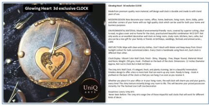 Valentine Chocolate Clock