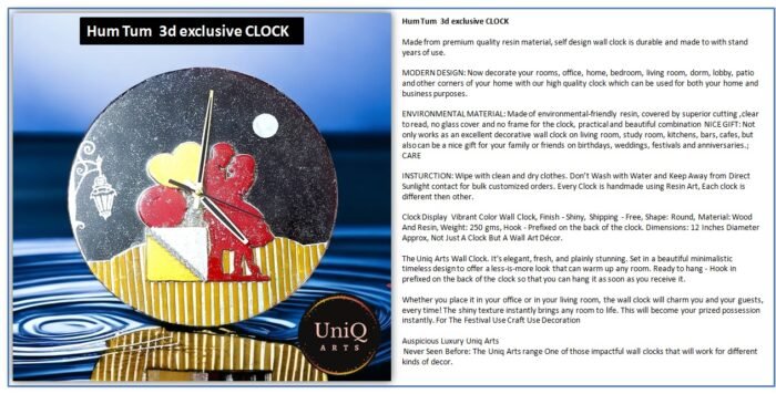 Hum-Tum-3d-exclusive-CLOCK-6.jpg Cozy Love Clock