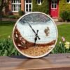 Moonlight Sea Beach Clock1 Moonlight Sea Beach Clock
