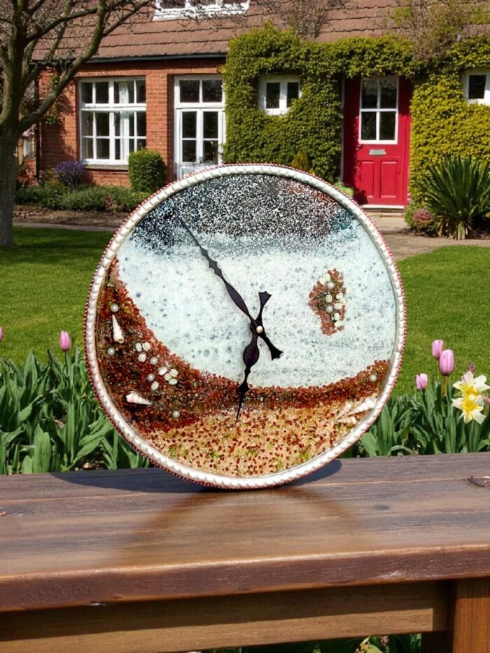 Moonlight Sea Beach Clock1 Moonlight Sea Beach Clock