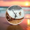Moonlight Sea Beach Clock2 Moonlight Sea Beach Clock