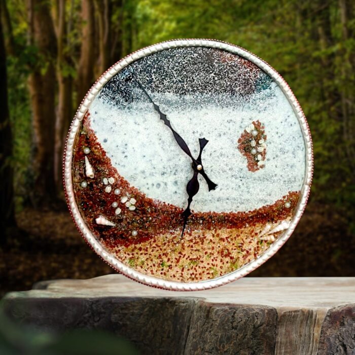Moonlight Sea Beach Clock3 Moonlight Sea Beach Clock