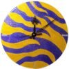 PURPLE-Sparkling-GOLD-e1741675438481.jpg Purple Gold Jaguar Pattern Clock