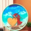 Romantic Ocean Clock1 Romantic Ocean Clock