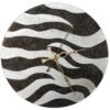 Sparkling-BLACK-SILVER-e1741676281399.jpg Sparkling Serengeti Zebra Clock