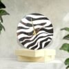 Black & White Wild Zebra Clock