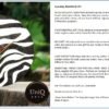 Black & White Wild Zebra Clock