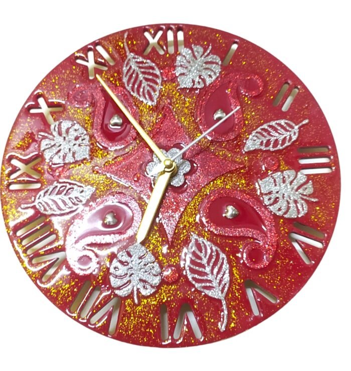 Aripan Flower Petals Clock