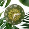 Astrological & Vastu Significance of the Green Rangoli–Kolam Clock