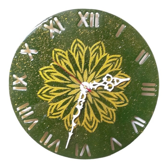 Astrological & Vastu Significance of the Green Rangoli–Kolam Clock
