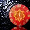 mandna-red-clock6.jpg Mandna Red Auspicious Clock