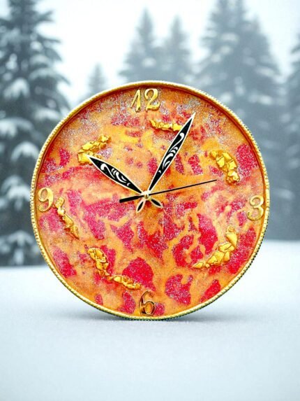 Nebula Cosmic Theme Clock