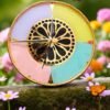 zen clock2 Zen Vibes Pastel Clock