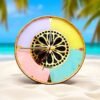 zen clock3 Zen Vibes Pastel Clock