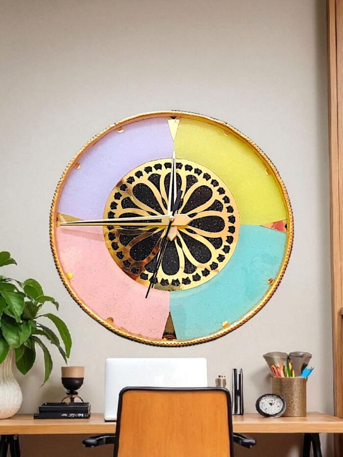zen clock4 Zen Vibes Pastel Clock