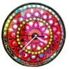 Mandala & Lippan Folk Art Timepiece Mandala & Lippan Folk Art Timepiece