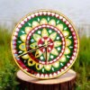 Eternal Mandala Lippan Sacred Circle Harmony Timepiece3 Surya Mandala Vedic Astro Clock