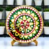 Eternal Mandala Lippan Sacred Circle Harmony Timepiece4 Surya Mandala Vedic Astro Clock