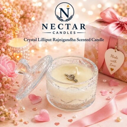 Crystal Lilliput Rajnigandha Scented Candle