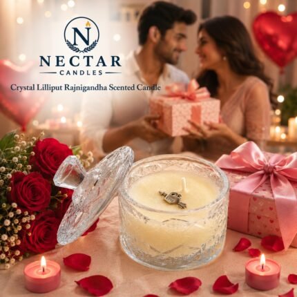 Crystal Lilliput Rajnigandha Scented Candle