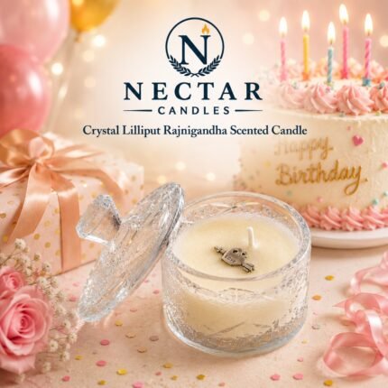 Crystal Lilliput Rajnigandha Scented Candle