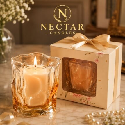 Home Décor Gold Scented, Amber & Lemongrass Blend