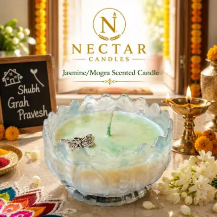 Jasmine/Mogra Scented Candle