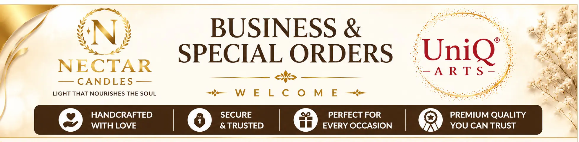 Uniq Arts Business and Special Orders